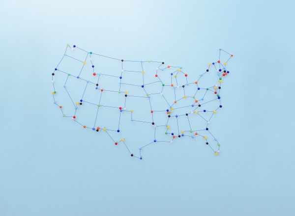 Map of US pins strings-1